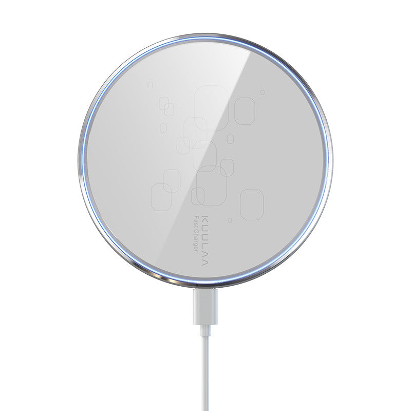 Wireless Charger Desktop Disc Ultra-Thin Fast Charge Mobile Phone Wireless Charger