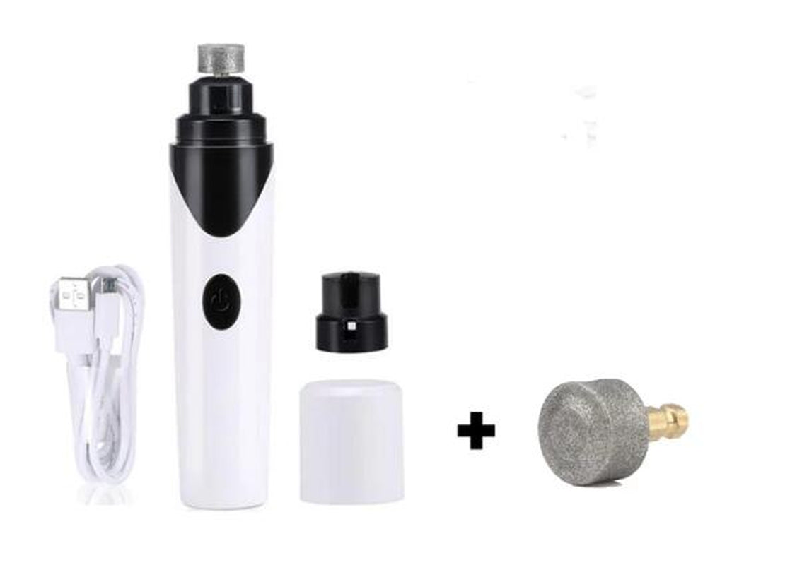 Pet Dog Cat Pencil Sharpener, Electric Nail Clippers and Nail Clipper Cleaners