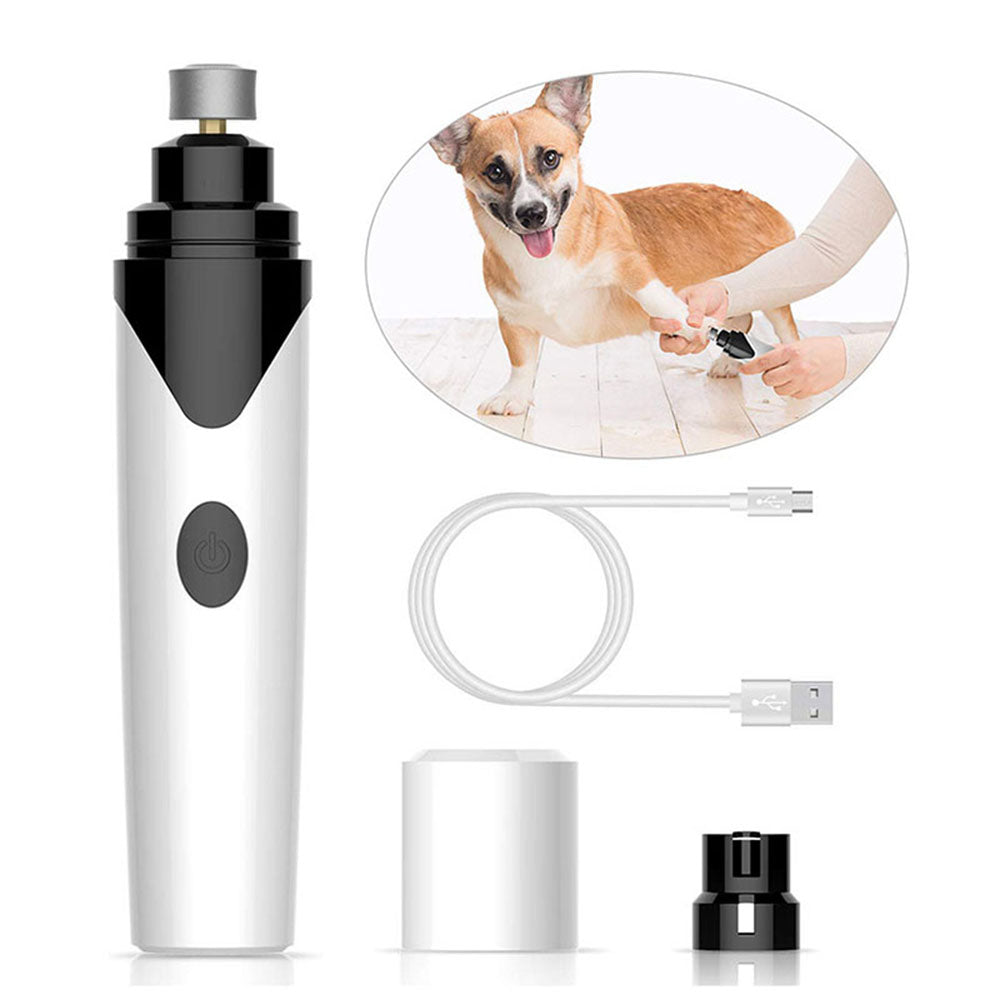 Pet Dog Cat Pencil Sharpener, Electric Nail Clippers and Nail Clipper Cleaners
