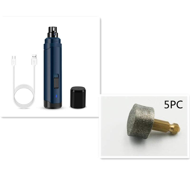 Pet Dog Cat Pencil Sharpener, Electric Nail Clippers and Nail Clipper Cleaners