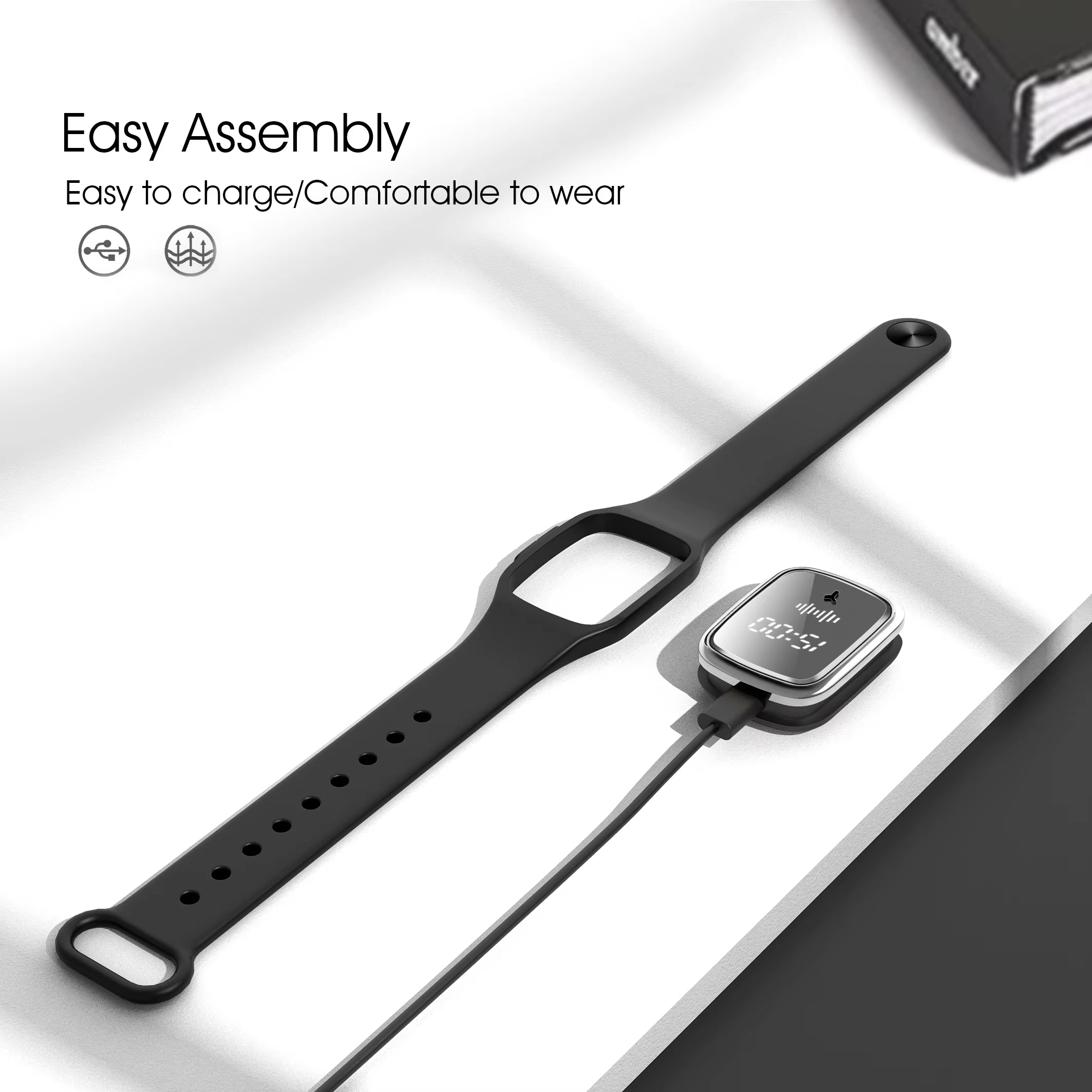 Ultrasound Mosquito Watch Wristband Summer Mosquito Repellent Bracelet Insect Band Children Adult Outdoor Anti-Mosquito Artifact