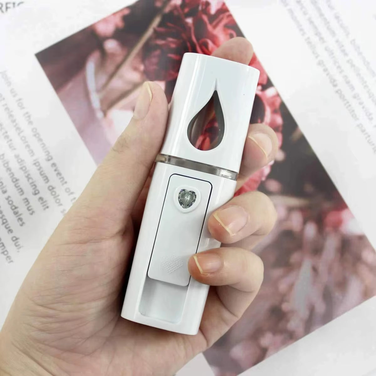 1PCS/3PCS 20Ml Face Steamer Air Humidifier Facial Sprayer Nebulizer Hydrating Anti-Aging Nano Wrinkle Women Beauty Skin Care