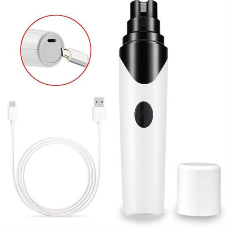 Pet Dog Cat Pencil Sharpener, Electric Nail Clippers and Nail Clipper Cleaners
