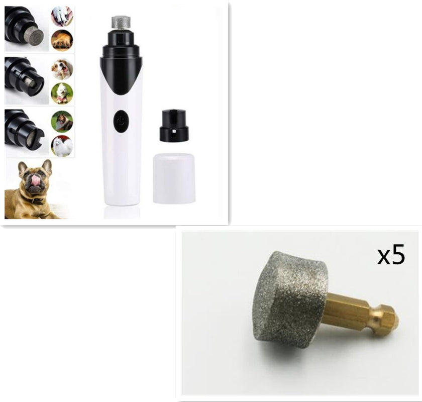 Pet Dog Cat Pencil Sharpener, Electric Nail Clippers and Nail Clipper Cleaners