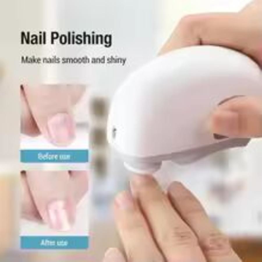 Electric Automatic Nail Clippers with Light Trimmer and Manicure