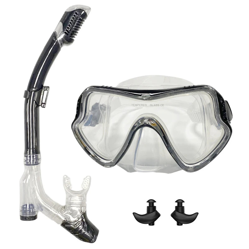 Professional Snorkel Diving Mask and Snorkels Goggles Glasses 