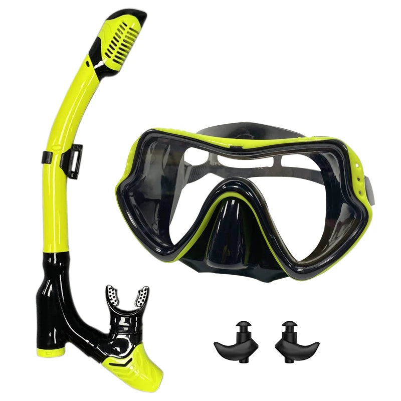 Professional Snorkel Diving Mask and Snorkels Goggles Glasses 