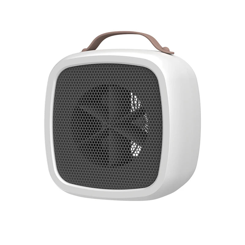 Portable Mini Heater for Indoor Office Home Fast Heating Quiet 500W PTC Ceramic Warmer Fan Remote Fast 3 Seconds Space Heat