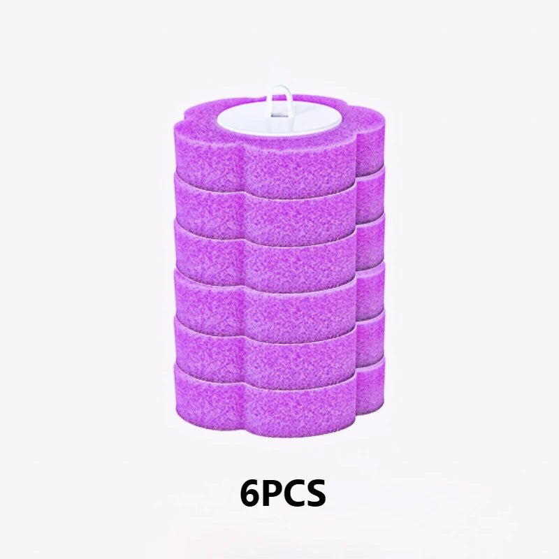 Disposable and Wall Mounted Cleaning Brush - No Dead Corners in Bathroom, Toilet