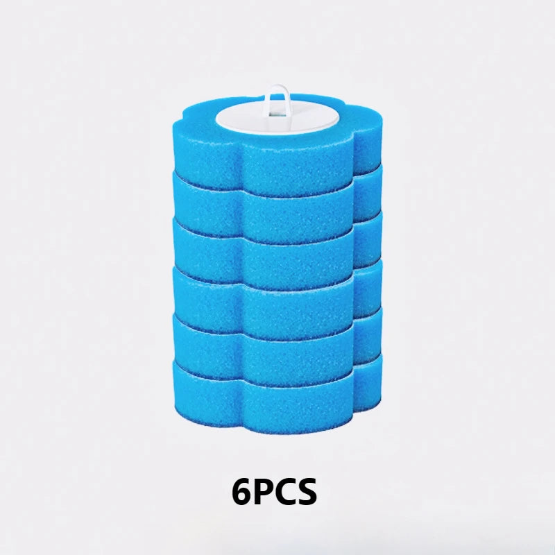 Disposable and Wall Mounted Cleaning Brush - No Dead Corners in Bathroom, Toilet