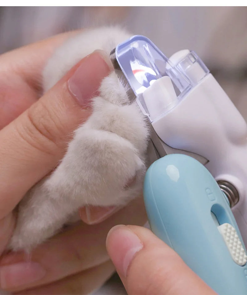 Pet Nail Clippers with ED Light