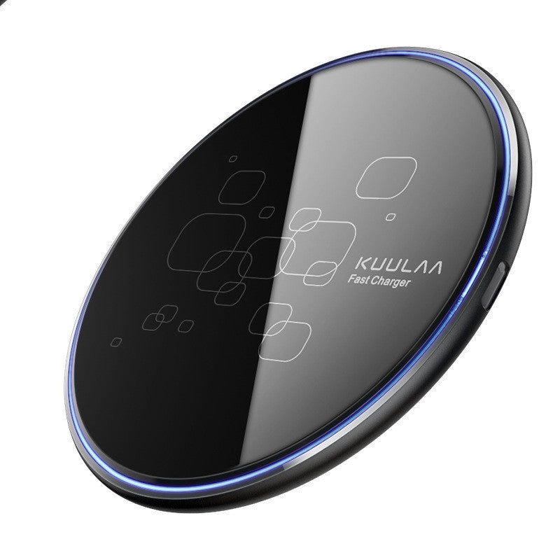 Wireless Charger Desktop Disc Ultra-Thin Fast Charge Mobile Phone Wireless Charger