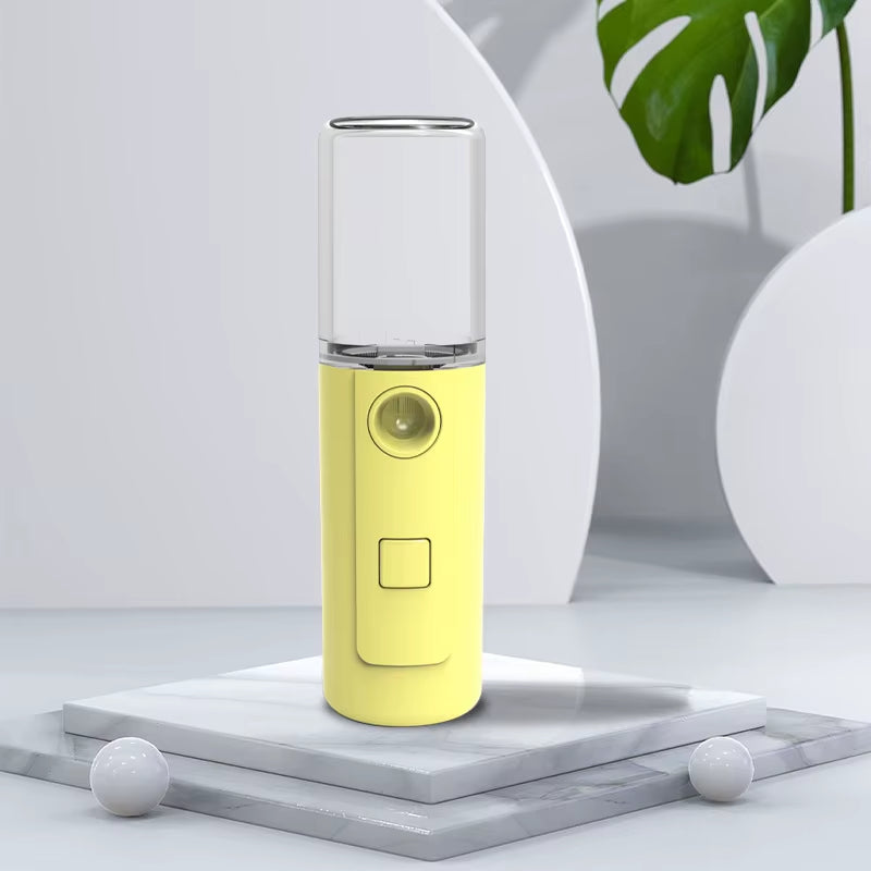 20Ml Nano Cold Spray Face Steamer Mini Portable USB Rechargeable ABS Humidifier Nebulizer Beauty Cool Mist Skin Care Tools