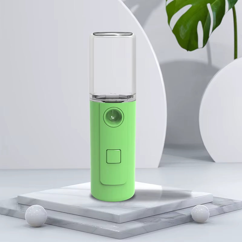 20Ml Nano Cold Spray Face Steamer Mini Portable USB Rechargeable ABS Humidifier Nebulizer Beauty Cool Mist Skin Care Tools