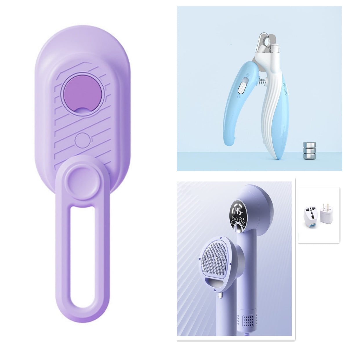 Pet Nail Clippers with ED Light