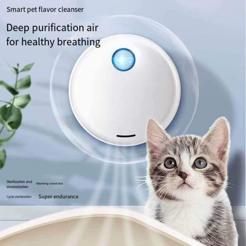 Smart Cat Odor Purifier for Cat Litter Box Deodorizer Pet Toilet Air Purifier Dog Cat Litter Deodorant Gatos Cats Products