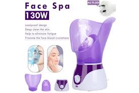 Facial Face Steamer Deep Cleanser Mist Steam Sprayer Spa Skin Vaporizer Promote Blood Circulation